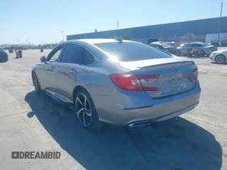 2019 Honda Accord Sedan Sport 1.5T with VIN 1HGCV1F30KA033438, listed as a IAAI auction lot 41758952 with 56,510 mi miles. Bid and sale history available at carsss.com. Image 3.