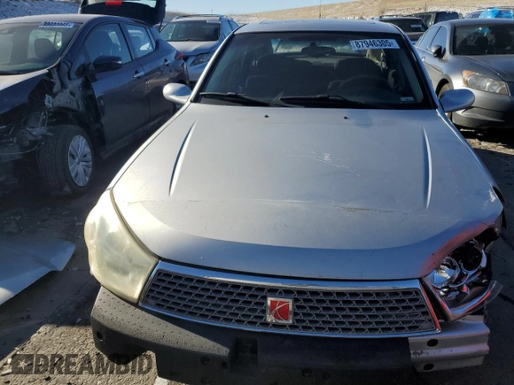 2005 Saturn L z VIN 1G8JD54R85Y501462, wystawiony jako Copart lot #87946305 z przebiegiem 170 548 mil mil oraz Szkoda całkowita • Salvage title. Historia ofert i sprzedaży dostępna na DreamBid. Obrazek 5.