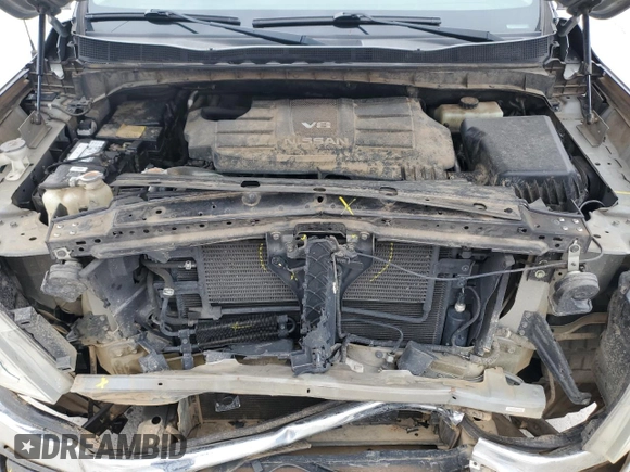 2017 Nissan Titan S with VIN 1N6AA1EJ9HN510142, listed as a Copart auction lot 48315405 with 120,766 mi miles and Salvage Title. Bid and sale history available at carsss.com. Image 11.