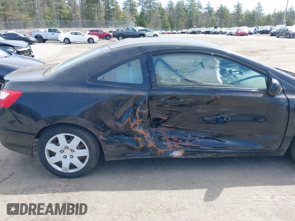 2008 Honda Civic Cpe LX with VIN 2HGFG126X8H546861, listed as a IAAI auction lot 42080356 with 47,562 mi miles. Bid and sale history available at carsss.com. Image 6.