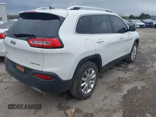 2016 Jeep Cherokee Limited z VIN 1C4PJMDS6GW182082, wystawiony jako IAAI lot #41943408 z przebiegiem 141 796 mil mil oraz . Historia ofert i sprzedaży dostępna na DreamBid. Obrazek 4.
