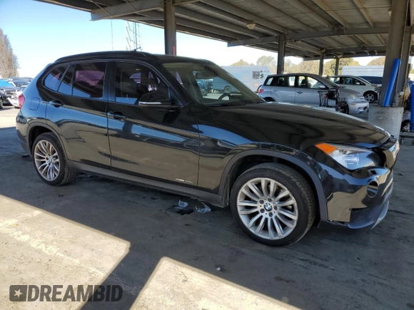 2013 BMW X1 xDrive28i with VIN WBAVL1C55DVR91888, listed as a Copart auction lot 50219925 with 115,898 mi miles and Salvage Title. Bid and sale history available at carsss.com. Image 4.