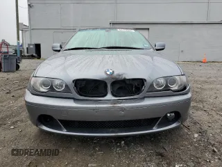2005 BMW 3 Series 325Ci with VIN WBABW33425PL36431, listed as a Copart auction lot 55774905 with 82,530 mi miles and Salvage title. Bid and sale history available at DreamBid. Image 5.
