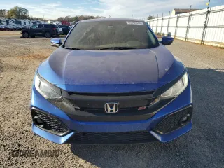 2018 Honda Civic Si Coupe with VIN 2HGFC3A54JH757074, listed as a Copart auction lot 80160644 with 121,333 mi miles and Salvage Title. Bid and sale history available at carsss.com. Image 5.
