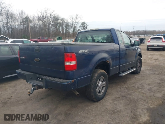 2008 Ford F-150 XL with VIN 1FTRF14W88KD94650, listed as a IAAI auction lot 41509571 with 134,977 mi miles. Bid and sale history available at carsss.com. Image 4.