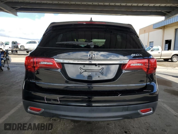 2014 Acura MDX with VIN 5FRYD3H29EB006577, listed as a Copart auction lot 49471645 with 145,942 mi miles and Salvage Title. Bid and sale history available at carsss.com. Image 6.