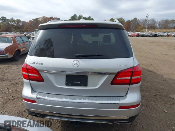 2018 Mercedes-Benz GLS 450 z VIN 4JGDF6EE9JB126835, wystawiony jako IAAI lot #40689971 z przebiegiem 57 698 mil mil oraz . Historia ofert i sprzedaży dostępna na DreamBid. Obrazek 16.