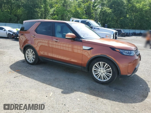 2017 Land Rover Discovery HSE Luxury with VIN SALRHBBK4HA000351, listed as a Copart auction lot 53919435 with 134,138 mi miles and Clean Title. Bid and sale history available at DreamBid. Image 4.