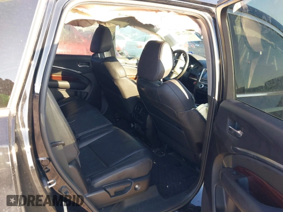 2014 Acura MDX with VIN 5FRYD3H24EB008446, listed as a IAAI auction lot 41214535 with 99,367 mi miles. Bid and sale history available at carsss.com. Image 8.