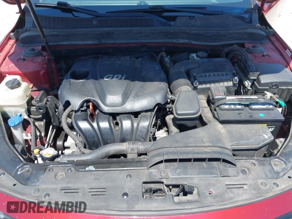 2014 Kia Optima LX with VIN 5XXGM4A75EG329546, listed as a IAAI auction lot 42159226 with 200,963 mi miles. Bid and sale history available at carsss.com. Image 10.