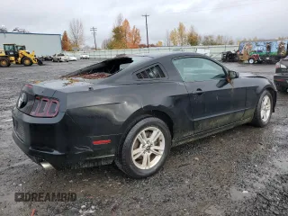 2013 Ford Mustang V6 with VIN 1ZVBP8AM9D5280169, listed as a Copart auction lot 81176564 with 155,330 mi miles and Salvage title. Bid and sale history available at DreamBid. Image 3.