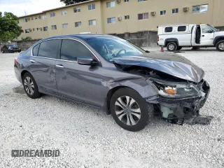 2014 Honda Accord Sedan LX with VIN 1HGCR2F3XEA211158, listed as a Copart auction lot 47199805 with 51,789 mi miles and Salvage Title. Bid and sale history available at carsss.com. Image 4.