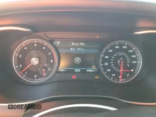 2021 Genesis G70 2.0T with VIN KMTG64LA0MU074883, listed as a Copart auction lot 42581875 with 30,885 mi miles and Non Repairable. Bid and sale history available at carsss.com. Image 9.