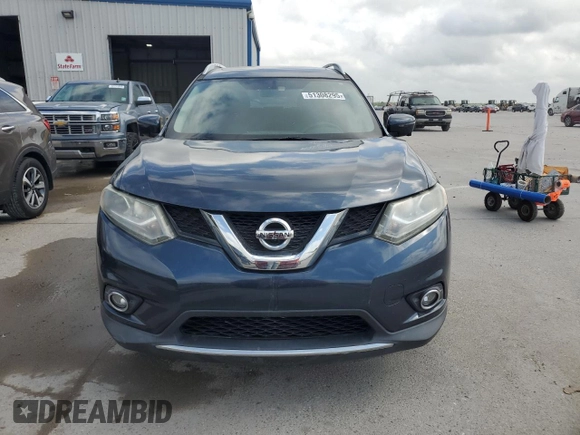 2016 Nissan Rogue SL with VIN 5N1AT2MT3GC828608, listed as a Copart auction lot 51308295 with 141,451 mi miles and Salvage Title. Bid and sale history available at DreamBid. Image 5.
