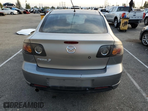 2006 Mazda 3 s with VIN JM1BK324761412942, listed as a Copart auction lot 84281714 with 198,645 mi miles and Salvage Title. Bid and sale history available at DreamBid. Image 6.