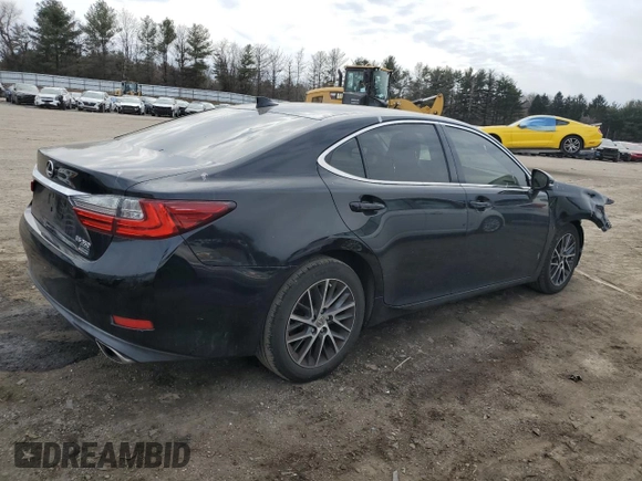2016 Lexus ES with VIN JTHBK1GG8G2219815, listed as a Copart auction lot 46536485 with 59,436 mi miles and Salvage Title. Bid and sale history available at carsss.com. Image 3.