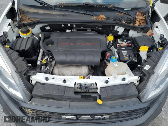 2019 Ram ProMaster City Cargo Tradesman z VIN ZFBHRFAB6K6M81516, wystawiony jako Copart lot #48754015 z przebiegiem 57 342 mil mil oraz Szkoda całkowita • Salvage title. Historia ofert i sprzedaży dostępna na DreamBid. Obrazek 12.