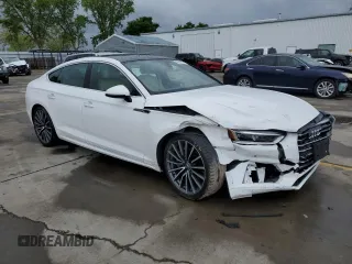 2019 Audi A5 Sportback Premium Plus with VIN WAUBNCF57KA044702, listed as a Copart auction lot 49430844 with 22,466 mi miles. Bid and sale history available at carsss.com. Image 4.