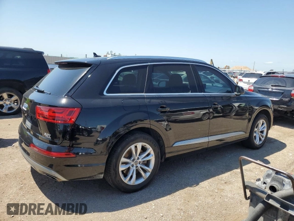 2018 Audi Q7 Premium Plus with VIN WA1LAAF7XJD016585, listed as a Copart auction lot 62598545 with 84,557 mi miles and Salvage title. Bid and sale history available at DreamBid. Image 3.
