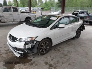2015 Honda Civic EX with VIN 19XFB2F83FE024712, listed as a IAAI auction lot 42150113 with 118,353 mi miles and . Bid and sale history available at DreamBid. Image 2.