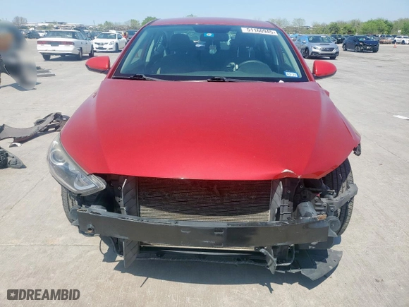 2017 Hyundai Elantra SE with VIN KMHD74LF2HU329464, listed as a Copart auction lot 51160945 with 66,382 mi miles and Salvage Title. Bid and sale history available at carsss.com. Image 5.