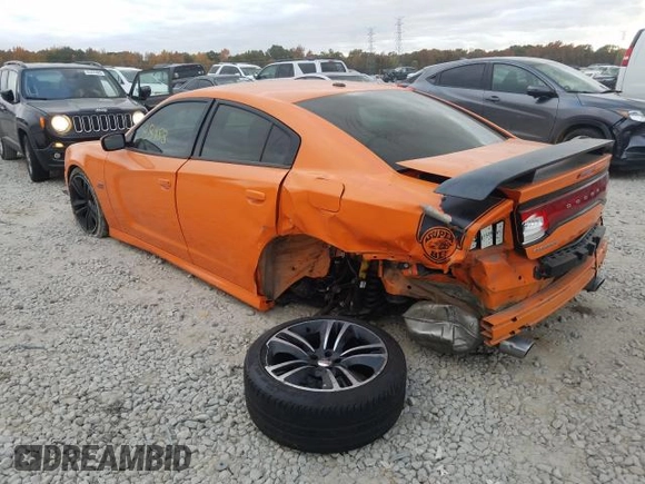 2014 Dodge Charger SRT8 Super Bee with VIN 2C3CDXGJ7EH210210, listed as a Copart auction lot 46446831 with 88,488 mi miles and Salvage Title. Bid and sale history available at carsss.com. Image 3.