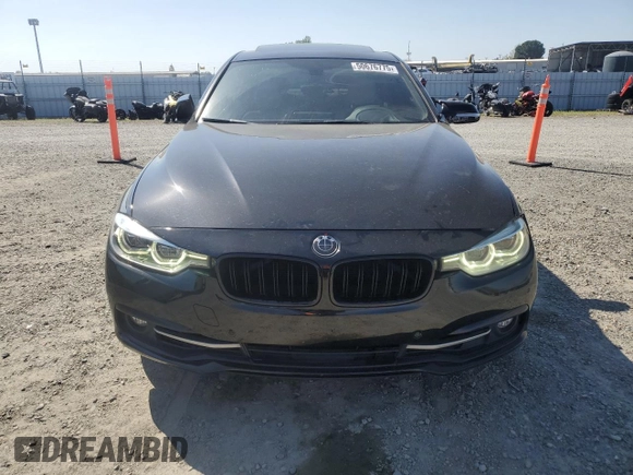 2016 BMW 3 Series 328i with VIN WBA8E9G5XGNT82087, listed as a Copart auction lot 50676775 with 101,538 mi miles and Salvage Title. Bid and sale history available at carsss.com. Image 5.