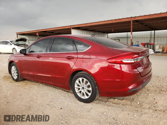 2018 Ford Fusion S with VIN 3FA6P0G76JR109563, listed as a Copart auction lot 72905684 with 41,879 mi miles and Salvage Title. Bid and sale history available at carsss.com. Image 2.