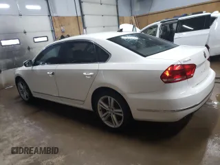 2014 Volkswagen Passat TDI SEL Premium with VIN 1VWCN7A3XEC098814, listed as a Copart auction lot 53314255 with 111,916 mi miles and Clean Title. Bid and sale history available at carsss.com. Image 2.