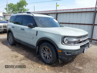 2023 Ford Bronco Sport Big Bend with VIN 3FMCR9B67PRD56671, listed as a IAAI auction lot 42131891 with Not provided miles and . Bid and sale history available at DreamBid. Image 1.