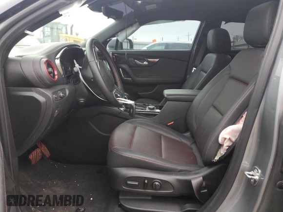 2024 Chevrolet Blazer RS with VIN 3GNKBKRS5RS145213, listed as a Copart auction lot 84481814 with 38,175 mi miles and Salvage title. Bid and sale history available at DreamBid. Image 7.