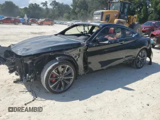 2022 Infiniti Q60 Red Sport 400 with VIN JN1FV7LL7NM680945, listed as a Copart auction lot 69774344 with 9,036 mi miles and Salvage title. Bid and sale history available at DreamBid. Image 1.