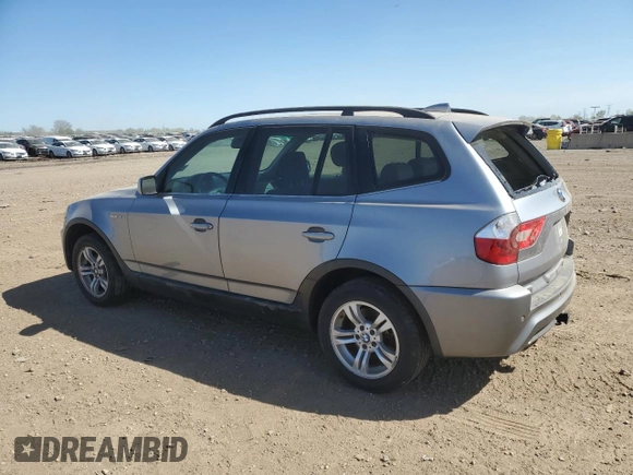 2006 BMW X3 3.0i z VIN WBXPA93466WG85342, wystawiony jako Copart lot #56347905 z przebiegiem 99 287 mil mil oraz Szkoda całkowita • Salvage title. Historia ofert i sprzedaży dostępna na DreamBid. Obrazek 2.