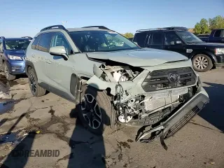2019 Toyota RAV4 Adventure with VIN 2T3J1RFV3KC008618, listed as a Copart auction lot 74594424 with 41,722 mi miles and Salvage title. Bid and sale history available at DreamBid. Image 14.