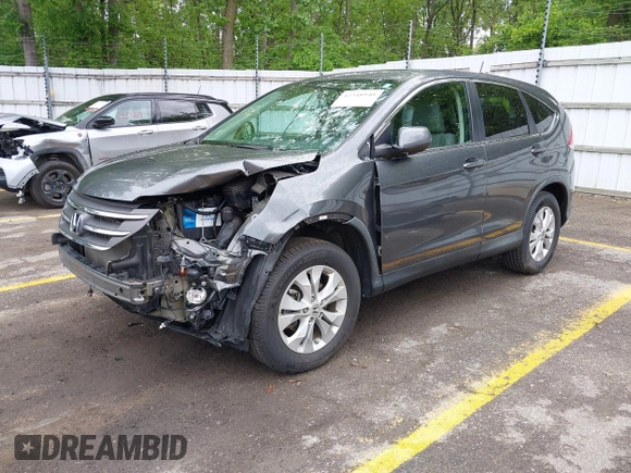 2013 Honda CR-V EX z VIN 2HKRM4H58DH656443, wystawiony jako IAAI lot #42348940 z przebiegiem 79 477 mil mil oraz . Historia ofert i sprzedaży dostępna na DreamBid. Obrazek 2.
