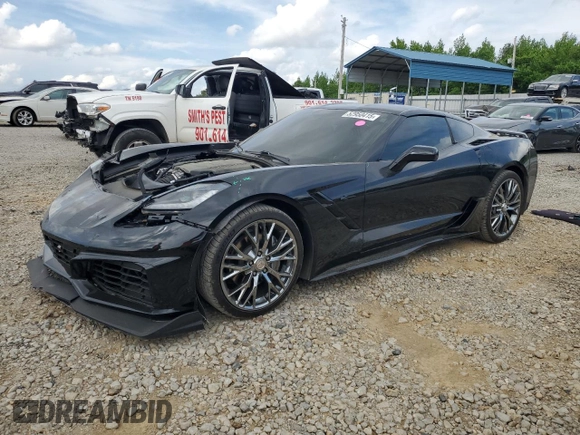 2016 Chevrolet Corvette 1LT with VIN 1G1YB2D78G5119968, listed as a Copart auction lot 52950415 with 37,061 mi miles and Clean title. Bid and sale history available at DreamBid. Image 1.