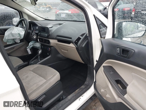 2021 Ford EcoSport S with VIN MAJ3S2FE8MC405765, listed as a IAAI auction lot 41913832 with 63,293 mi miles and . Bid and sale history available at DreamBid. Image 5.