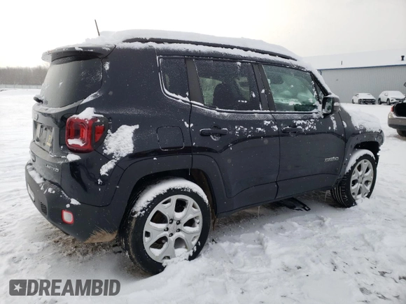 2020 Jeep Renegade Limited with VIN ZACNJBD17LPL70570, listed as a Copart auction lot 45748405 with 72,081 mi miles and Salvage title. Bid and sale history available at DreamBid. Image 3.