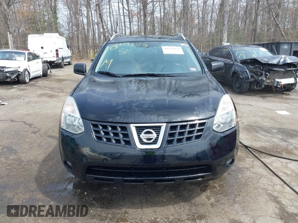 2009 Nissan Rogue SL with VIN JN8AS58V19W167879, listed as a IAAI auction lot 41931678 with 138,153 mi miles. Bid and sale history available at carsss.com. Image 13.