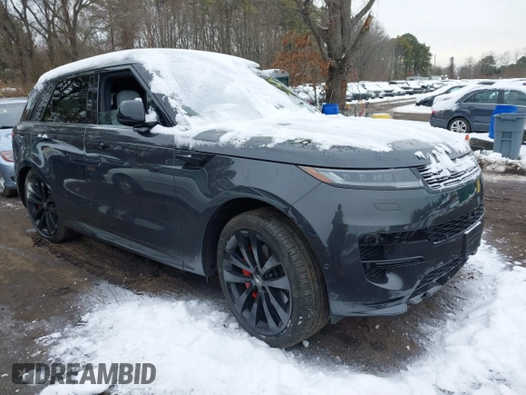 2025 Land Rover Range Rover Sport with VIN SAL1L9E44SA427599, listed as a IAAI auction lot 41548751 with 2,276 mi miles and . Bid and sale history available at DreamBid. Image 1.