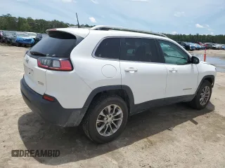 2019 Jeep Cherokee Latitude Plus z VIN 1C4PJMLBXKD191003, wystawiony jako Copart lot #58204625 z przebiegiem 57 866 mil mil oraz Szkoda całkowita • Salvage title. Historia ofert i sprzedaży dostępna na DreamBid. Obrazek 3.