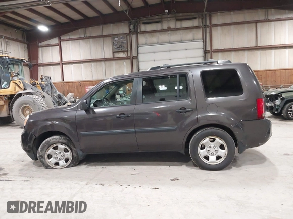 2012 Honda Pilot LX with VIN 5FNYF4H28CB005127, listed as a IAAI auction lot 41742168 with 133,225 mi miles and . Bid and sale history available at carsss.com. Image 15.