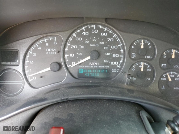 2001 Chevrolet Silverado 1500 LT with VIN 1GCEK19T31E337043, listed as a Copart auction lot 45755155 with 437,858 mi miles and Clean Title. Bid and sale history available at carsss.com. Image 9.