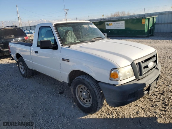 2007 Ford Ranger XL with VIN 1FTYR10U67PA80486, listed as a Copart auction lot 43372855 with 209,411 mi miles and Clean Title. Bid and sale history available at carsss.com. Image 4.