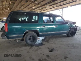 1997 Chevrolet Suburban with VIN 3GNEC16RXVG178307, listed as a Copart auction lot 48878935 with 179,717 mi miles and Salvage Title. Bid and sale history available at carsss.com. Image 3.