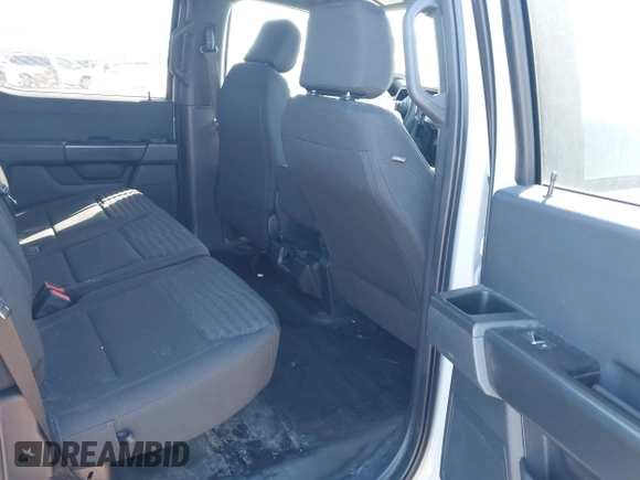 2023 Ford F-150 XL with VIN 1FTFW1E57PKE62881, listed as a IAAI auction lot 41481403 with 20,603 mi miles. Bid and sale history available at carsss.com. Image 8.
