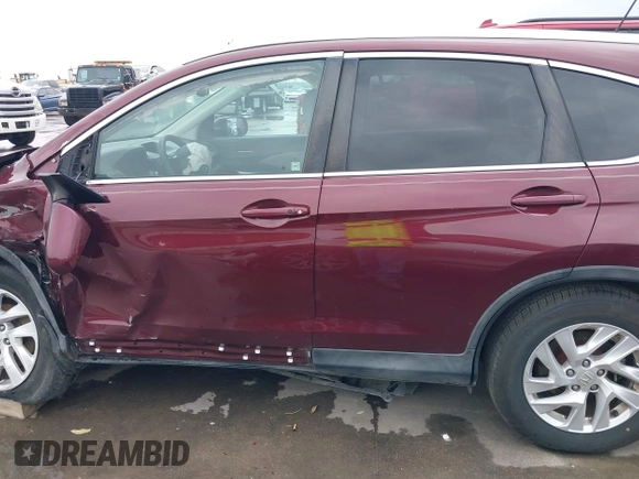 2015 Honda CR-V EX-L with VIN 2HKRM3H77FH519752, listed as a IAAI auction lot 41936342 with 73,378 mi miles. Bid and sale history available at carsss.com. Image 15.