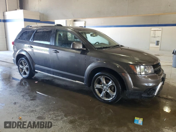 2017 Dodge Journey Crossroad Plus with VIN 3C4PDCGG4HT582755, listed as a Copart auction lot 57835405 with 95,963 mi miles and Clean title. Bid and sale history available at DreamBid. Image 4.