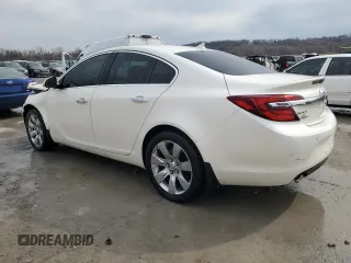 2014 Buick Regal Premium I with VIN 2G4GP5EX6E9202122, listed as a Copart auction lot 47023135 with 128,687 mi miles and Salvage Title. Bid and sale history available at DreamBid. Image 2.