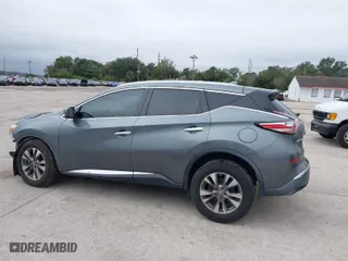2017 Nissan Murano SL with VIN 5N1AZ2MG4HN143623, listed as a IAAI auction lot 41410362 with 120,035 mi miles. Bid and sale history available at carsss.com. Image 14.